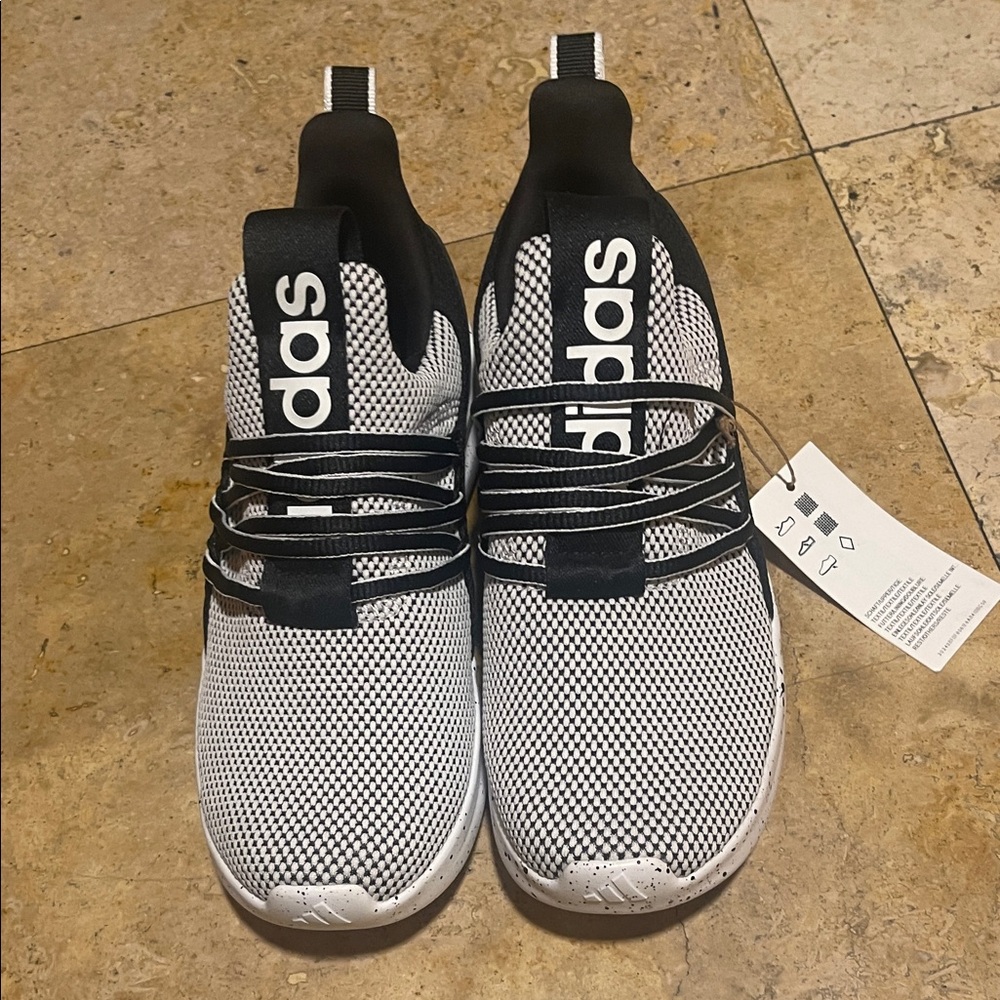 Adidas Monochrome Mesh Sneakers